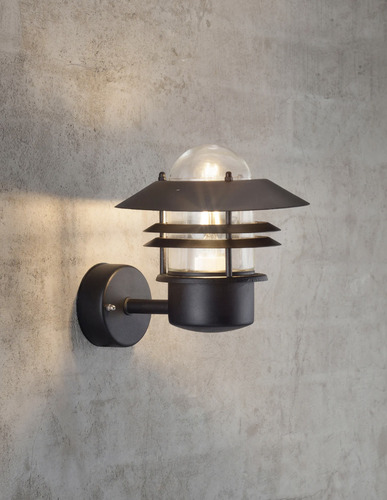 Check Outdoor wall lamp Blokhus Black Nordlux