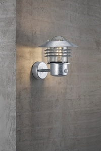 Vejers wall lamp Sensor Galv Nordlux small 1