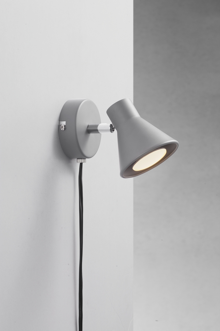 Eik wall lamp Grey Nordlux