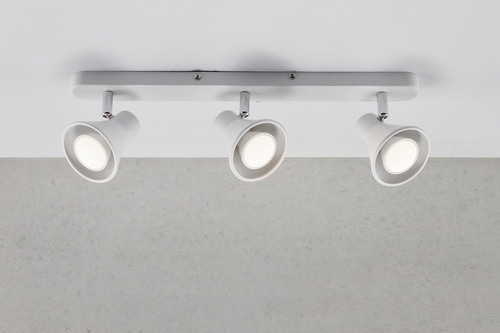 Check Eik 3-spot White Nordlux