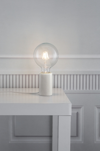 Check Siv table lamp Marble White Nordlux