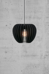 Nordlux Tribeca 38 black pendant light E27 60 W small 0