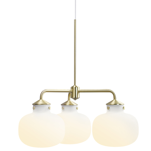 Check Raito 3 arm Pen. Opalwhite Nordlux
