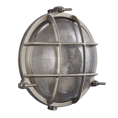 Check Polperro outdoor wall lamp nickel Nordlux
