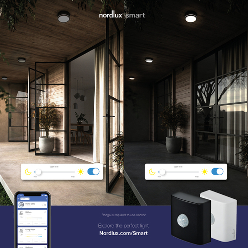Check Smart Sensor Black Nordlux