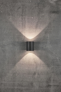Canto 2 wall lamp Black Nordlux small 3