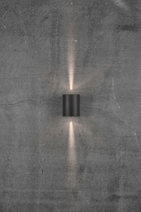 Canto 2 wall lamp Black Nordlux small 0