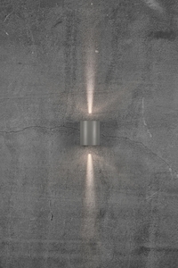 Canto 2 wall lamp Grey Nordlux small 0