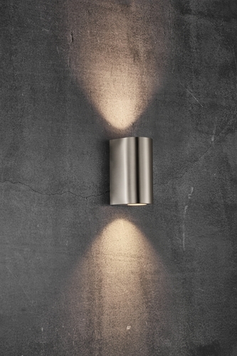 Check Canto maxi 2 wall lamp SS Nordlux