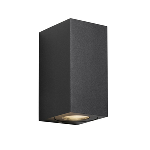Nordlux Canto Maxi Kubi 2 black outdoor wall light 2×GU10 49731003 small 1