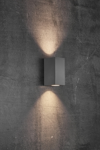 Check Canto maxi kubi 2 wall lamp Grey Nordlux