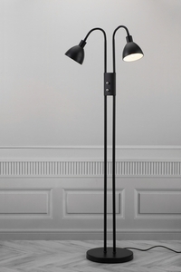 Ray Dimmable floor lamp Black Nordlux small 0