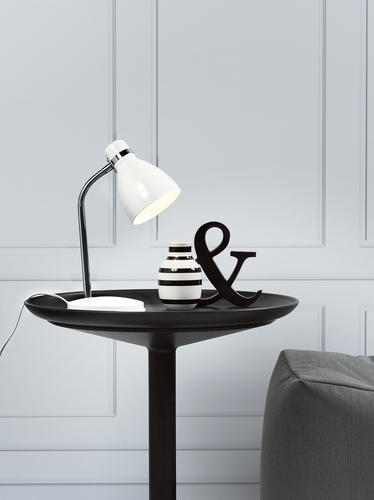 Check Cyclone table lamp White Nordlux