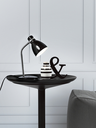 Check Cyclone table lamp Black Nordlux