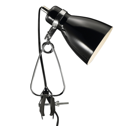 Check Cyclone Clamp Black Nordlux