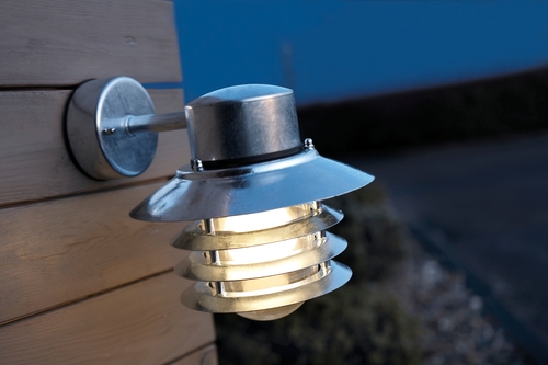 Check Vejers wall lamp down Galv Nordlux