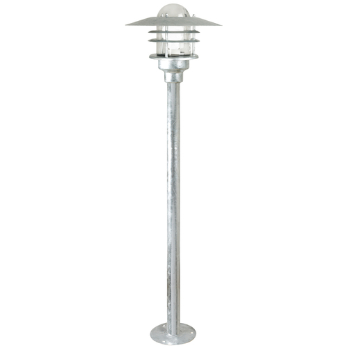 Check Agger garden lamp galv Nordlux