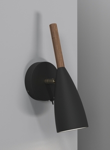 Pure wall lamp Black Nordlux small 1