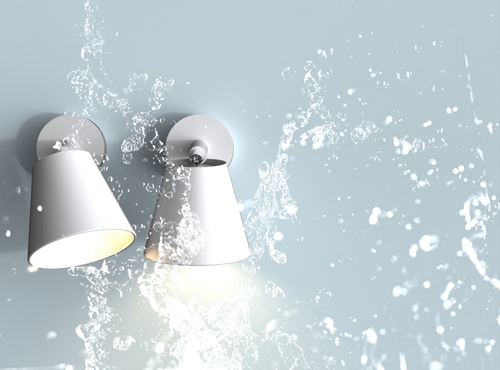 Check IP S6 wall lamp white Nordlux