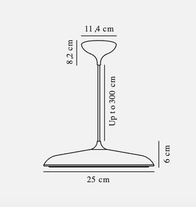 Artist 25 pendant lamp black Nordlux small 2