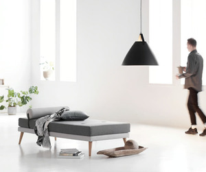 Strap 68 pendant lamp black Nordlux small 1