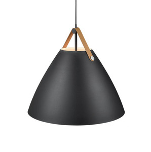 Strap 68 pendant lamp black Nordlux small 2