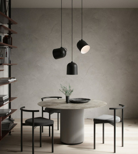 Check Angle E27 black Nordlux pendant lamp