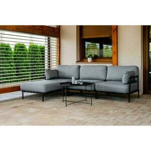 Garden Sofa SIT SIT Outdoor SLAVE 3 Gray 234x156 cm Stainless Steel Legs small 7