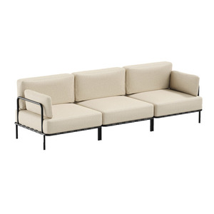 Garden Sofa SIT SIT Outdoor SLAVE 3 Beige 234 cm small 0