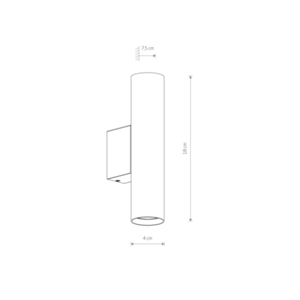 Wall lamp FOURTY WALL M 10752 Nowodvorski small 2