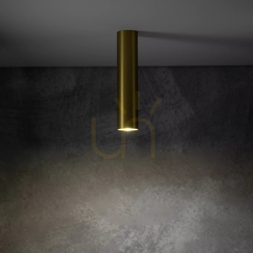 Check Nowodvorski FOURTY S 10882 surface-mounted ceiling light – brass, GU10 R35