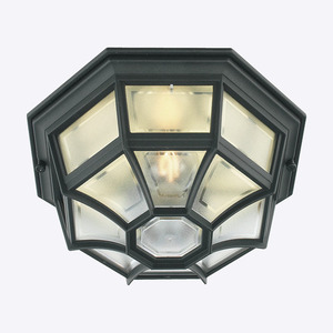 Outdoor wall lamp Latina 105 Black 9005 Norlys small 0