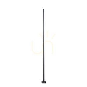 NORLYS Lamppost Lighting Pole 400 cm Graphite Cast Aluminium 1257GR small 1