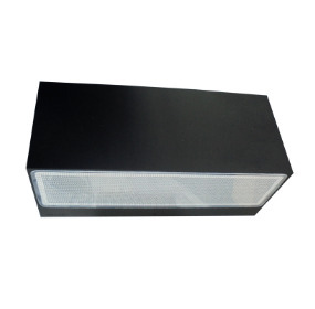Outdoor wall lamp ASKER Big 1302BL Black RAL-9005 5.2W 3000K - NORLYS.