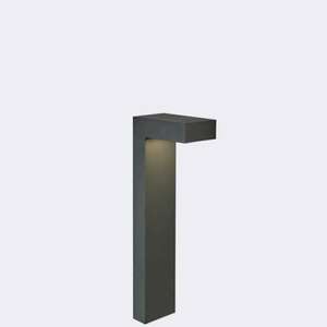 Outdoor Post Light NORLYS Asker 1310BL LED 7.2W 3000K Black 55 cm small 0
