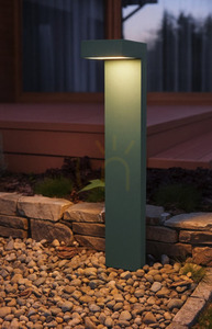 Outdoor Post Light NORLYS Asker Pro 1322 Aluminum LED 7.8W 4000K 85 cm IP65 small 6