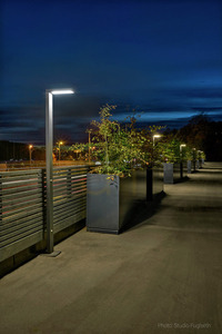 Asker Pole Pro 1361 Aluminum Led 8.4W 3000K Eei D small 5