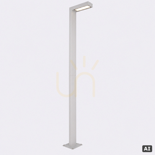 Check NORLYS Asker Pole Pro 1368AL Integrated Garden Pole Light Aluminium LED 8.6 W 3000 K 216 cm