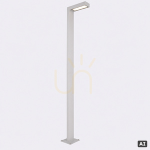 NORLYS Asker Pole Pro 1368AL Integrated Garden Pole Light Aluminium LED 8.6 W 3000 K 216 cm small 1