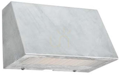 Check NORLYS Ski 1392GA outdoor wall light, hot-dip galvanised, LED 5.2 W 3000 K, dimmable