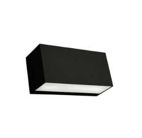 ASKER 1513BL outdoor wall lamp black RAL-9005 E27 - NORLYS