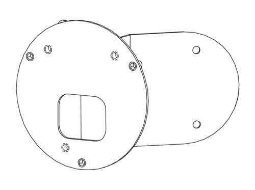 Check Corner Bracket 158 Graphite