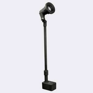 NORLYS Sande 1594BL black outdoor spotlight LED 7 W 3000 K 712 lm small 1