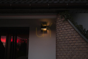 Outdoor wall lamp Geneve 1879 graphite 7016 8.3W 3000K Norlys small 5