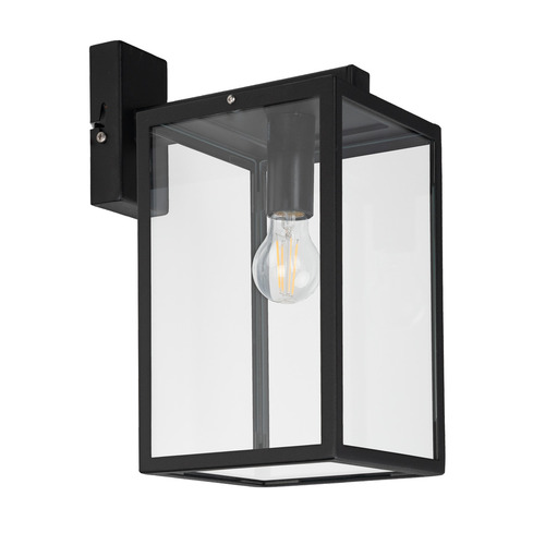 Check LOFOTEN Down 1949 outdoor wall lamp Black E27 11W
