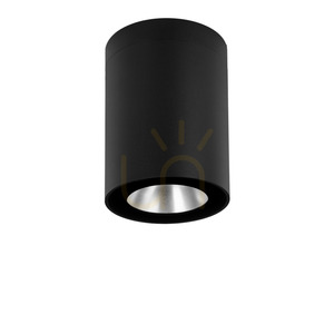 NIDAROS outdoor ceiling light 2124BL 8.5W 4000K - Black RAL 9005 - NORLYS small 0