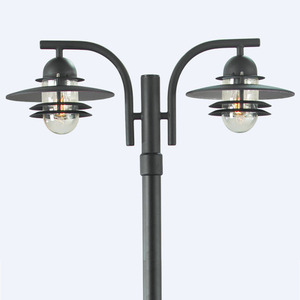 Oslo 242 Black E27 Led 2 X 9W small 0