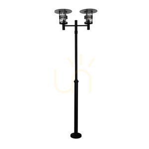 STOCKHOLM 283BL black 252cm 2 x E27 garden/park lantern - NORLYS small 0