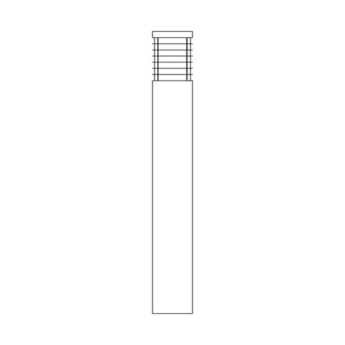 Check Halmstad 296 Black/Copper E27 Led 9W 85Cm