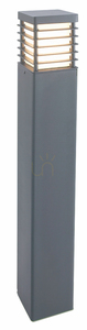 Norlys Halmstad 296GR graphite bollard light RAL 7016, E27, 85 cm small 2